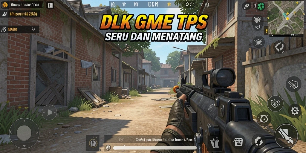 Tangkapan layar DKK menampilkan aksi tempur intens dalam gameplay TPS.