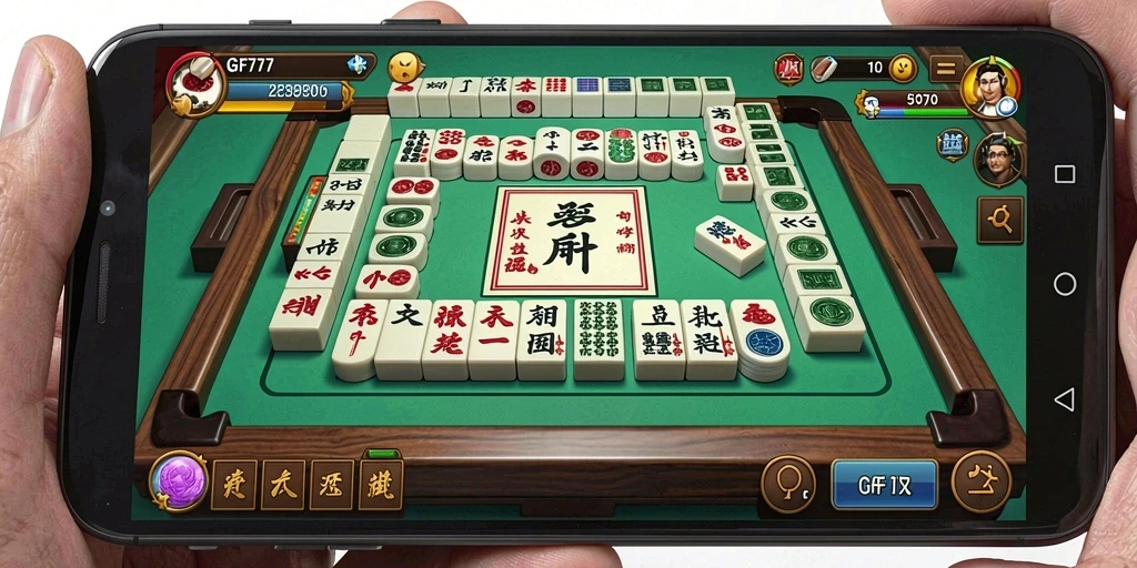 Tampilan gameplay Mahjong yang menarik dan penuh strategi.