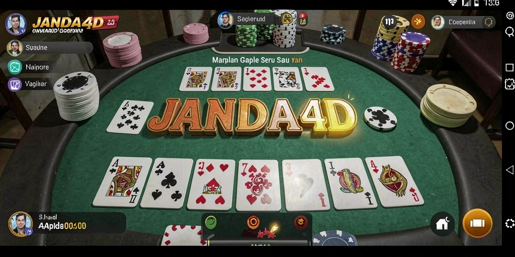 Tampilan menarik dari gameplay JANDA4D yang seru.