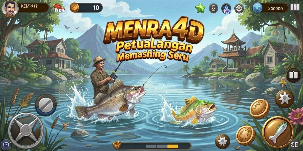 Tangkapan menarik dalam game MENARA4D dengan visual memukau.