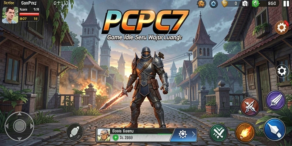 Tampilan screenshot PCPC7 yang menggambarkan gameplay Idle yang menarik.