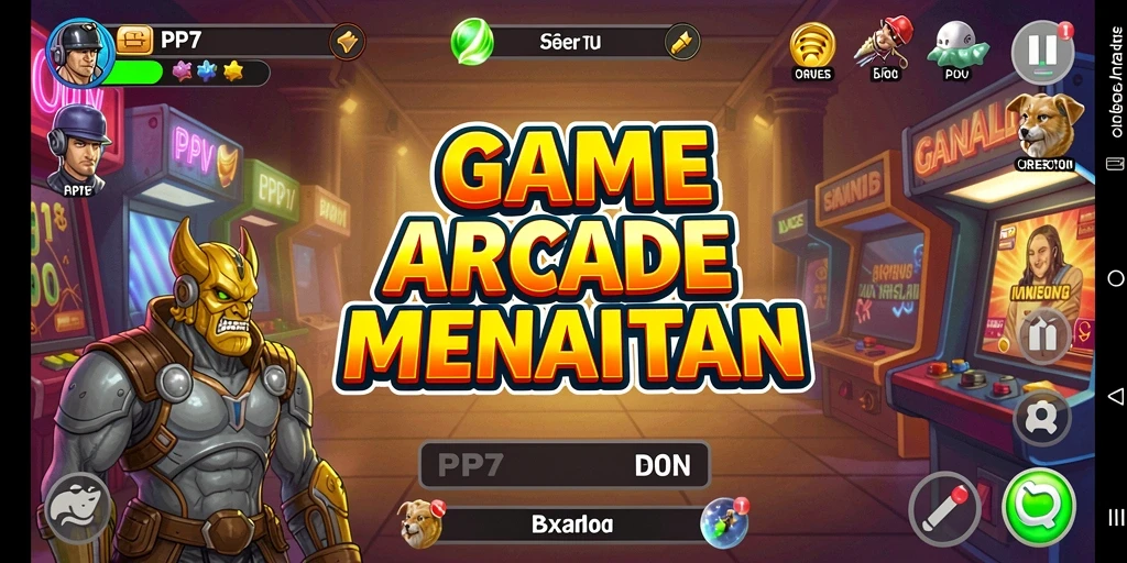 Tampilan gameplay seru dari PP7 yang menantang.