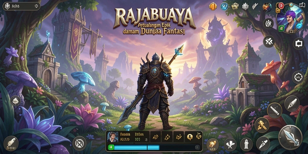 Tampilan seru dari gameplay RAJABUAYA yang penuh aksi.
