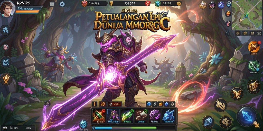 Gameplay menakjubkan RPVIP5 dengan grafis yang memukau.