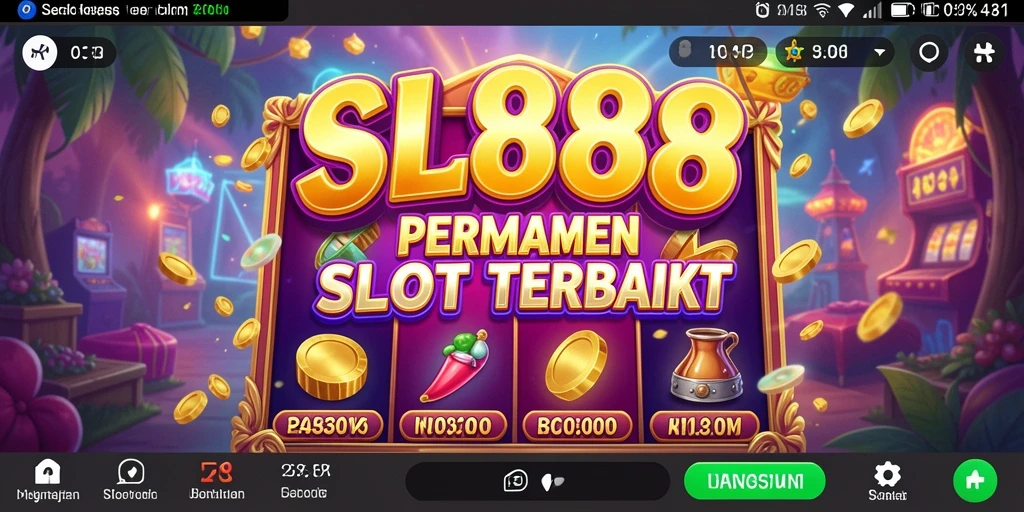 Tampilan gameplay menarik dari permainan Slot SL888.