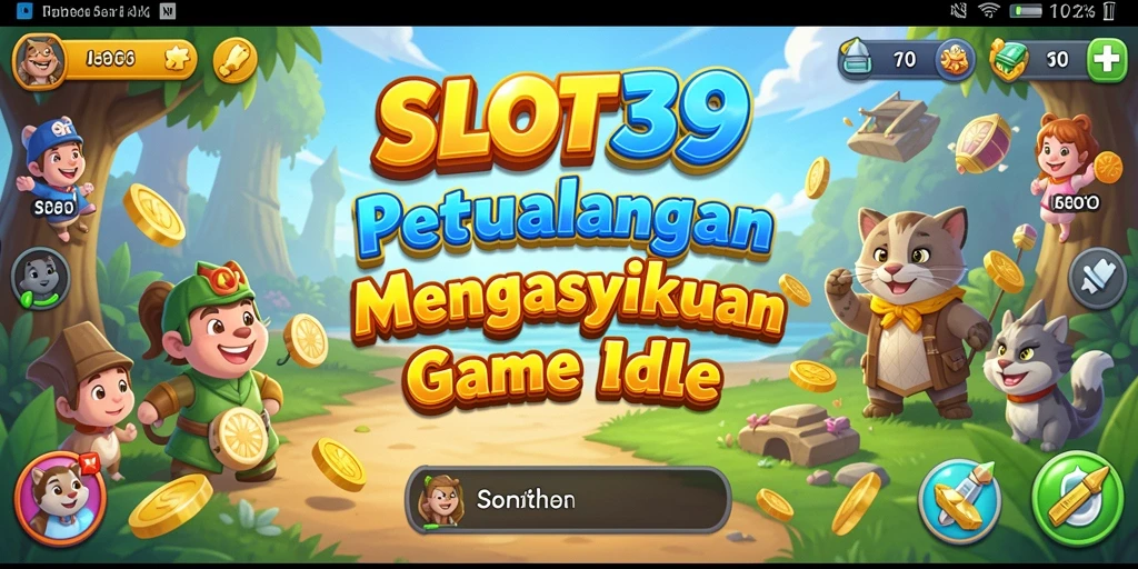 Tampilan gameplay SLOT39 yang menarik dan penuh warna.